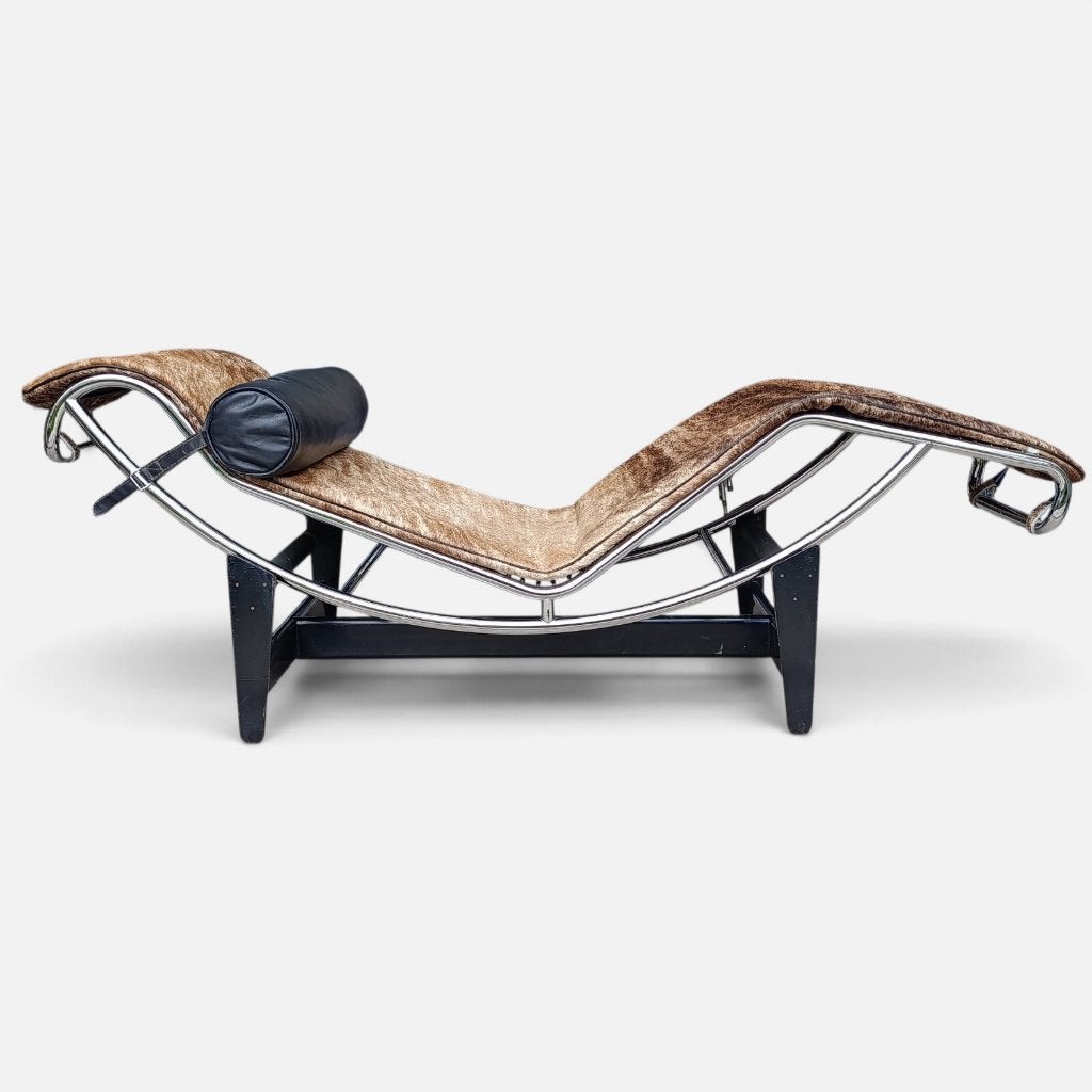 Perriand le corbusier chaise longue lc4 cassina PONY 1970s, Gebruikt, Eenpersoons, 75 tot 100 cm, Ophalen of Verzenden