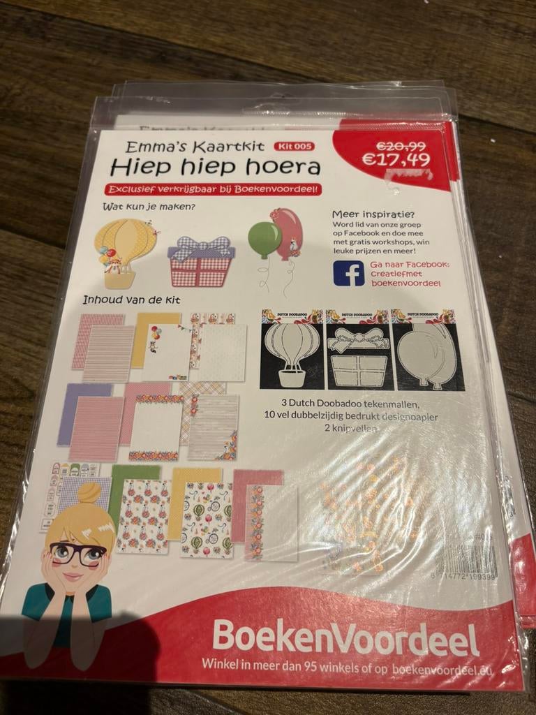NiEUW ! Emma pakket nu 7,50 hiep hiep hoera, Ophalen of Verzenden, Zo goed als nieuw, Overige thema's