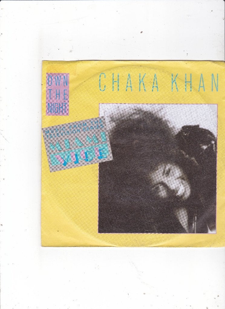 7" Single Chaka Khan - Own the night, Ophalen of Verzenden, Gebruikt, 7 inch, Pop