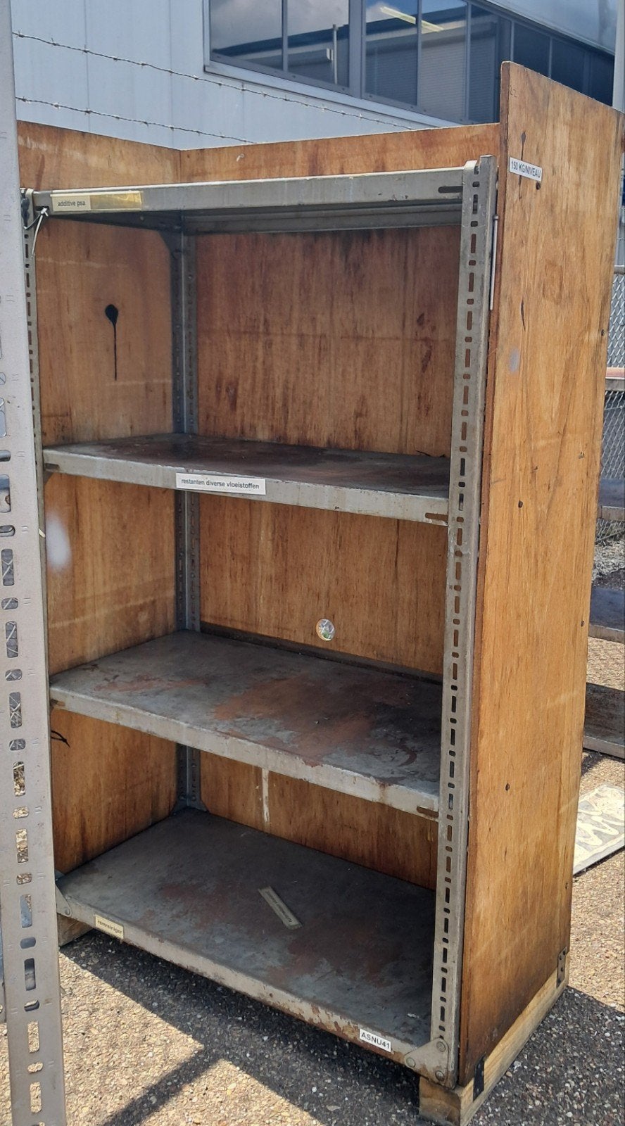 Bekaste stelling 94x47x158 cm, Ophalen
