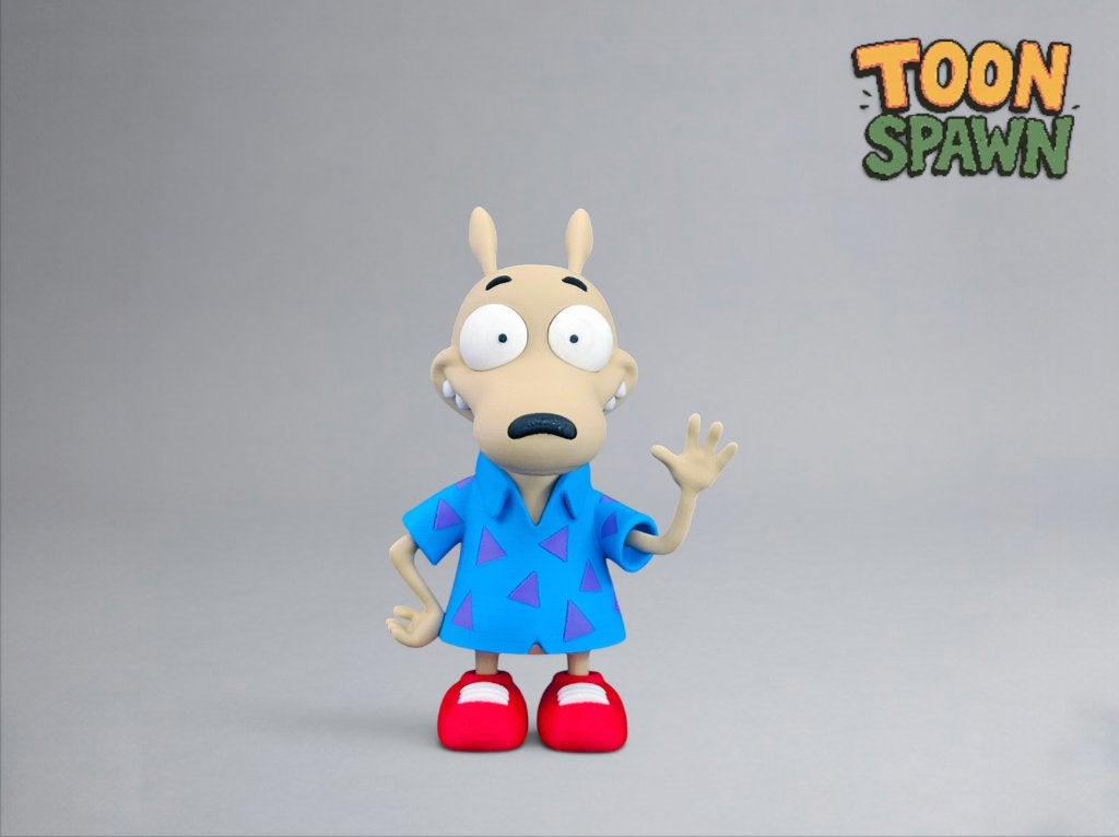 Rocko – 18,5 cm – Rocko’s Modern Life Figuur, Ophalen of Verzenden, Nieuw, Fantasy