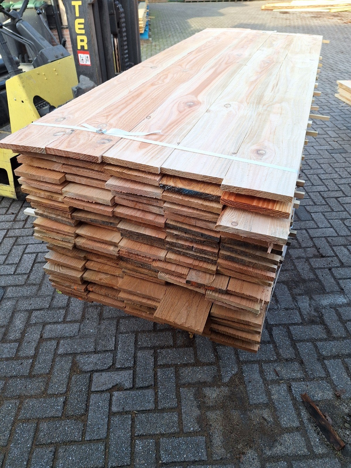 Partij Douglas planken 22x200mm 2500mm lang (100 stuks), Ophalen, Minder dan 25 mm, 250 tot 300 cm, Plank