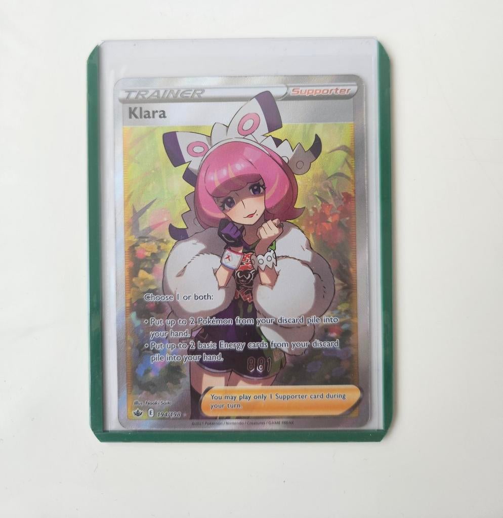 Klara trainer 194/198, Ophalen of Verzenden, Nieuw, Losse kaart, Foil
