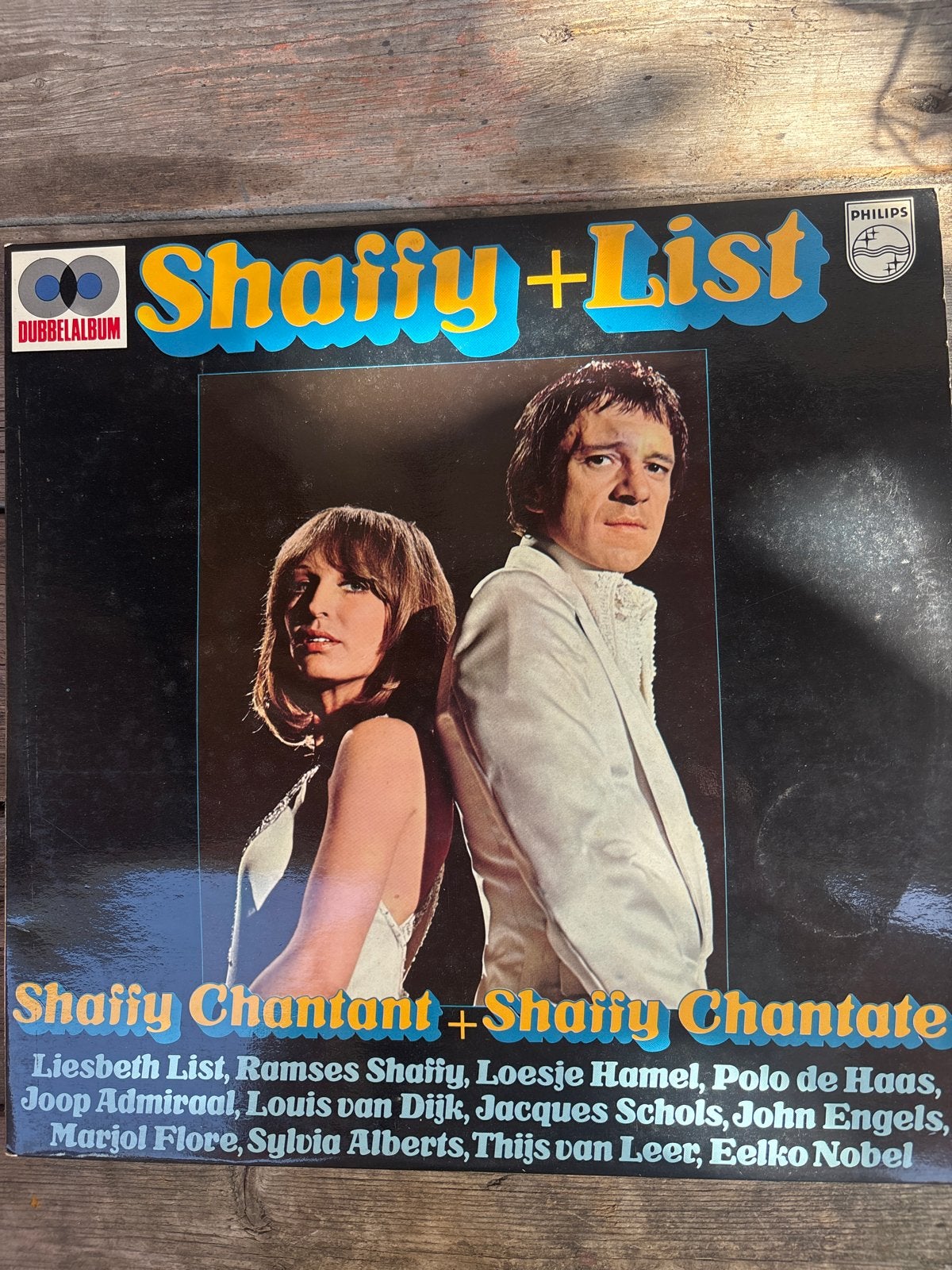 Ramses Shaffy + Liesbeth List - Shaffy Chantant + Chantate, Dubbel-LP, Ophalen of Verzenden, Gebruikt, 12 inch