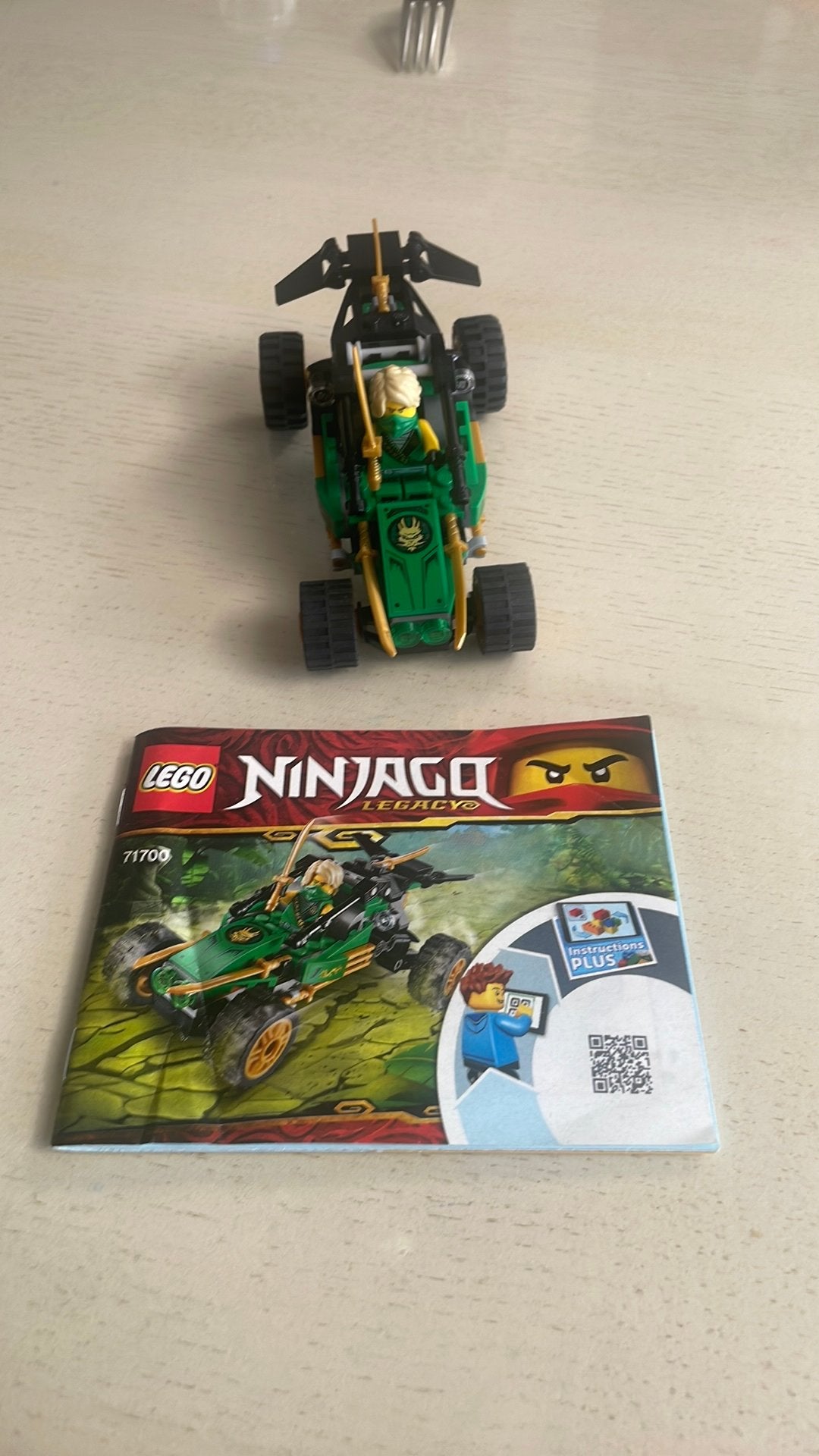 71700 groene auto van lloyd Ninjago, Ophalen, Lego, Compleet, Zo goed als nieuw