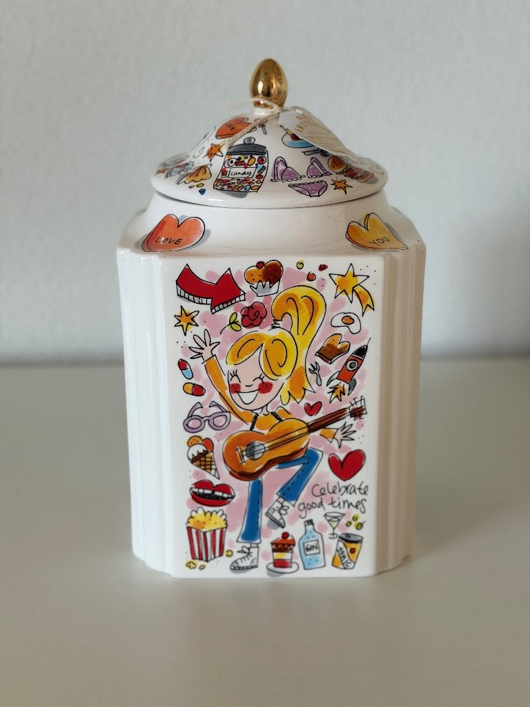 Blond Amsterdam voorraadpot XL Life’s a party jubileum ed., Keramiek, Overige typen, Nieuw, Ophalen of Verzenden