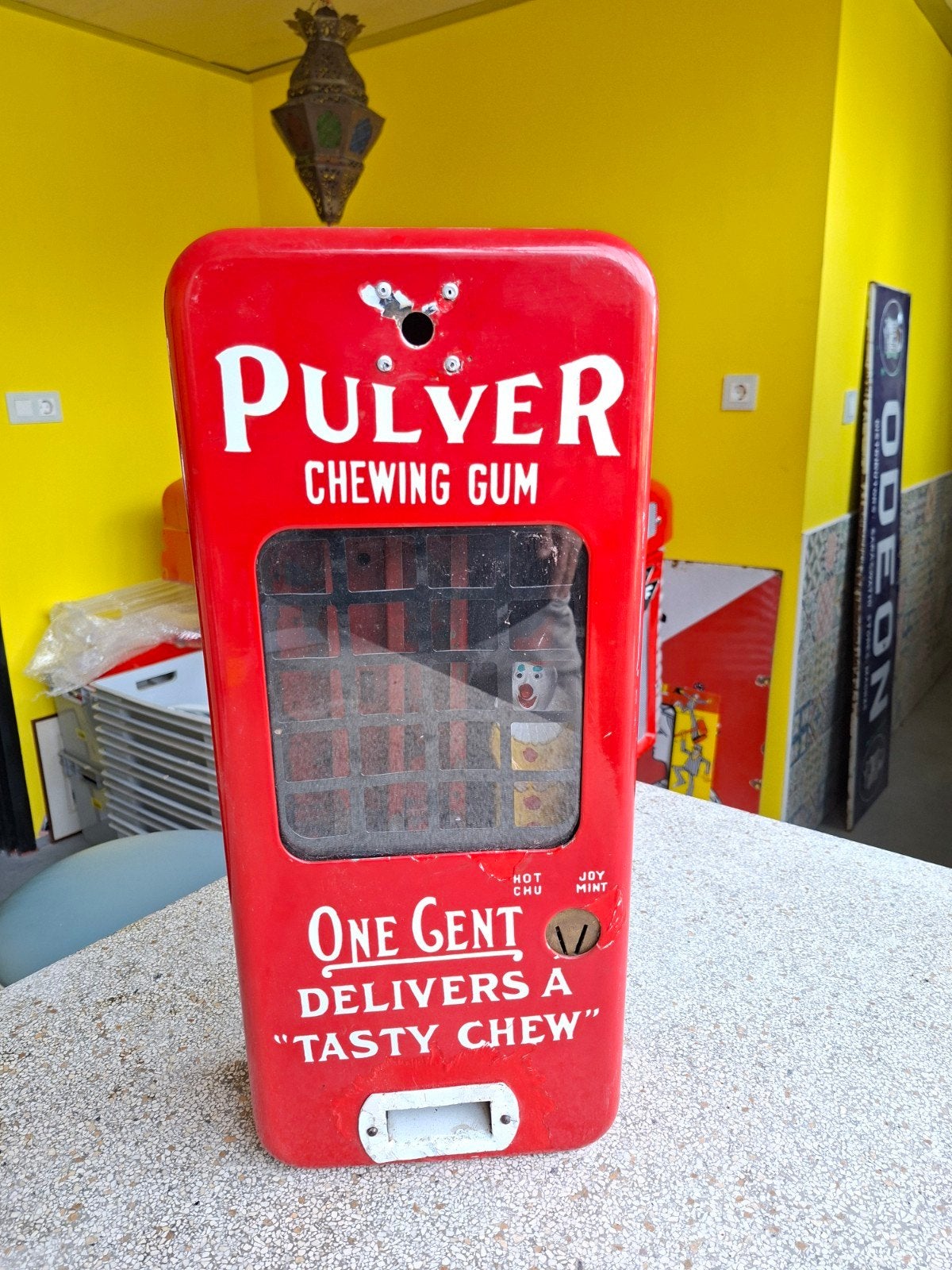 Zeldzame Pulver verkoopautomaat, Verzamelen, Ophalen of Verzenden