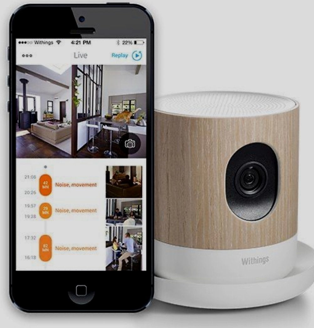 Set van 4 Withings Cams / babymonitor als nieuw in doos, Ophalen of Verzenden, Zo goed als nieuw, Binnencamera