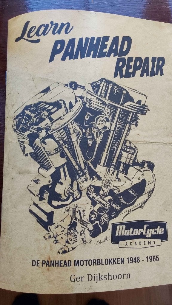 BOEKJE PANHEAD, Motoren, Ophalen of Verzenden, Nieuw