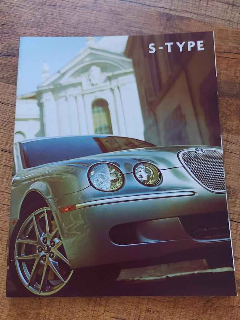 Jaguar S type Belgische folder nederlandstalig, Ophalen of Verzenden, Zo goed als nieuw, Overige merken