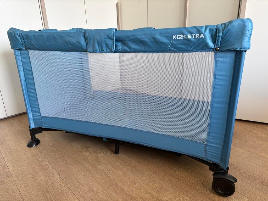 Koelstra campingbed, Kinderen en Baby's, Babywiegjes en Ledikanten, Ophalen, Gebruikt, Reisbedje