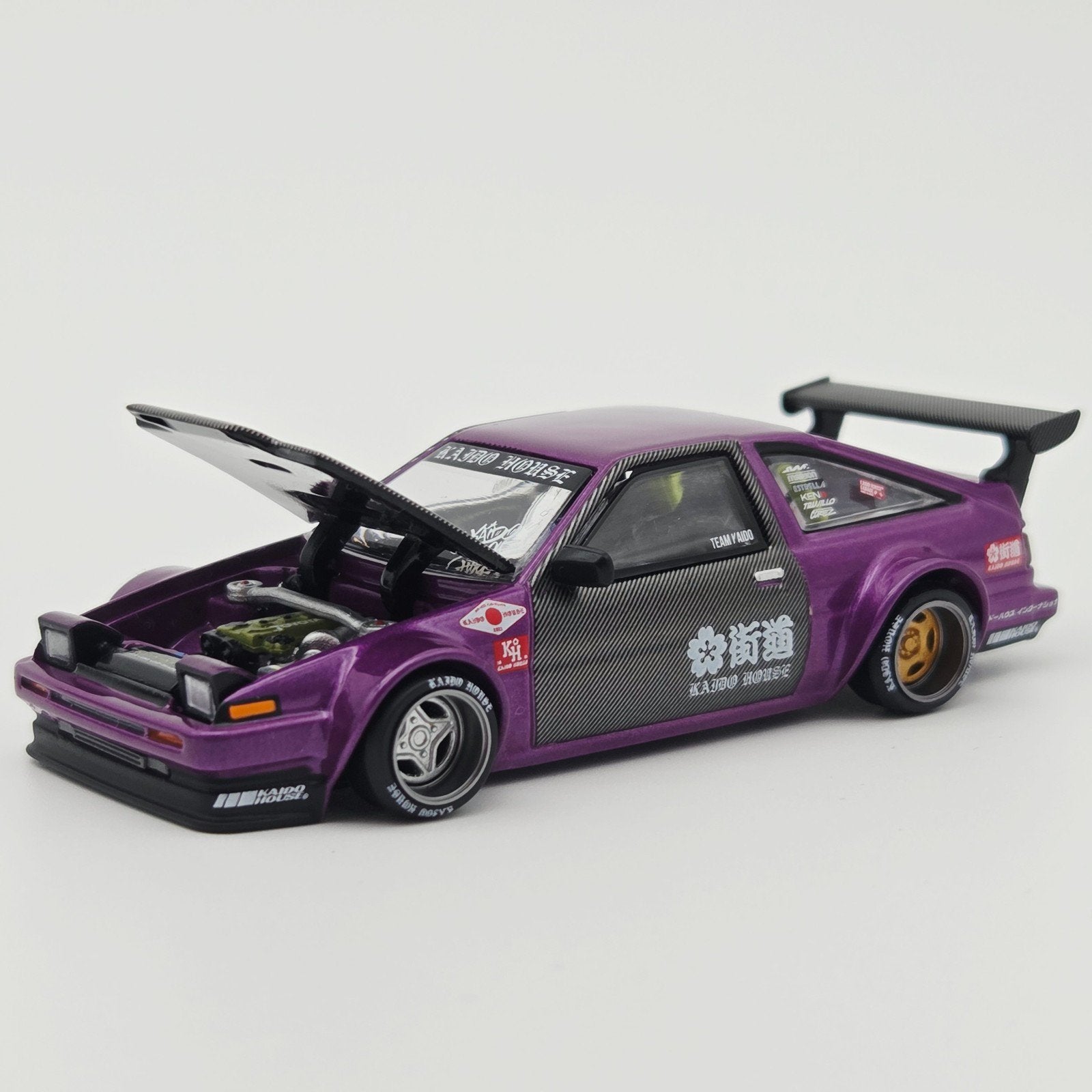 Mini Gt – 1983 Toyota AE86 Sprinet Trueno Kaido Touge V1, pu, Mymodelcar@outlook.com, Auto, Ophalen of Verzenden, Mini gt