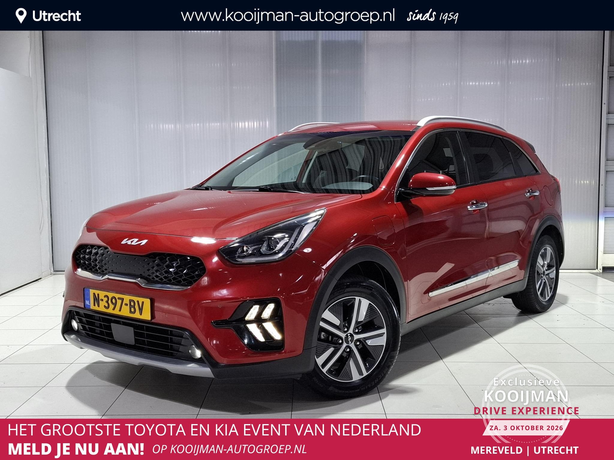 Kia Niro 1.6 GDi PHEV DynamicPlusLine Stoel en Stuur verwarm