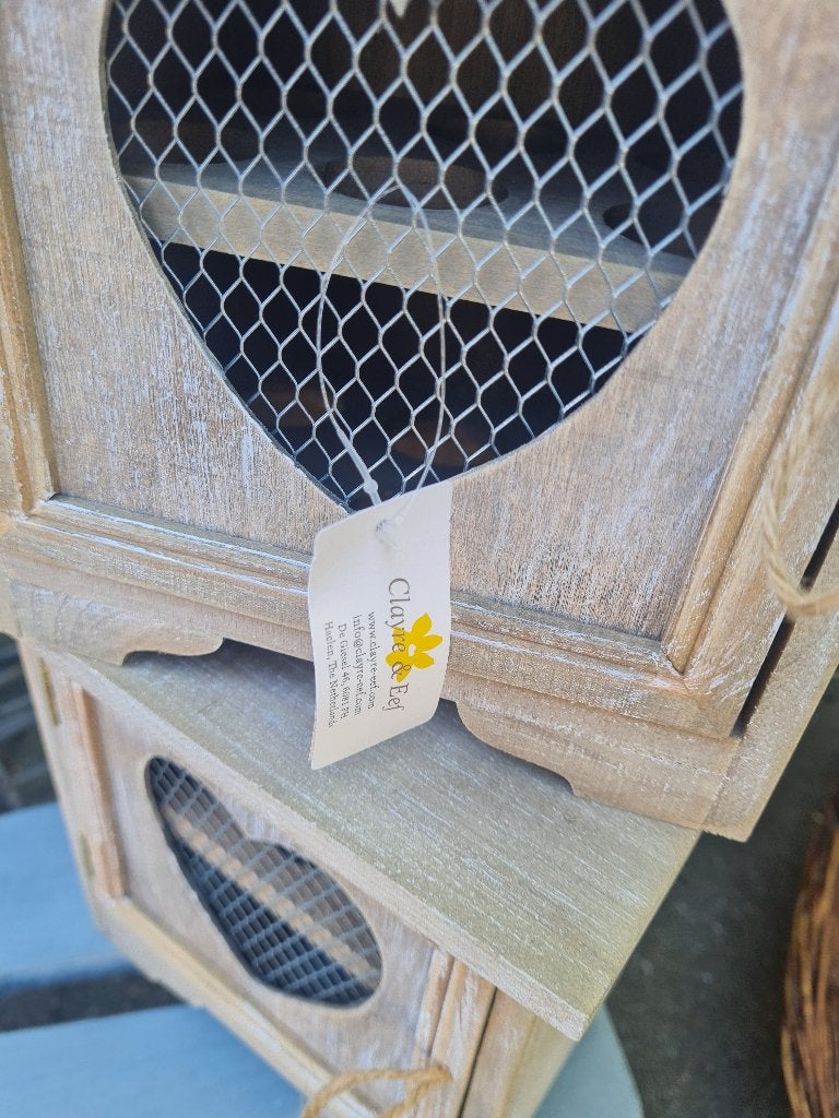 nieuw eierrekje voor 12 eieren merk Clayre & Eef, Heikant 21 Kaatsheuvel, Overige typen, Hout, Belle Vieille Brocante
