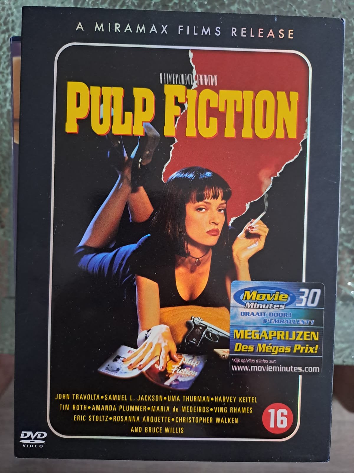 Pulp Fiction (dvd), Vanaf 16 jaar, Ophalen of Verzenden, Zo goed als nieuw, Actie en Avontuur