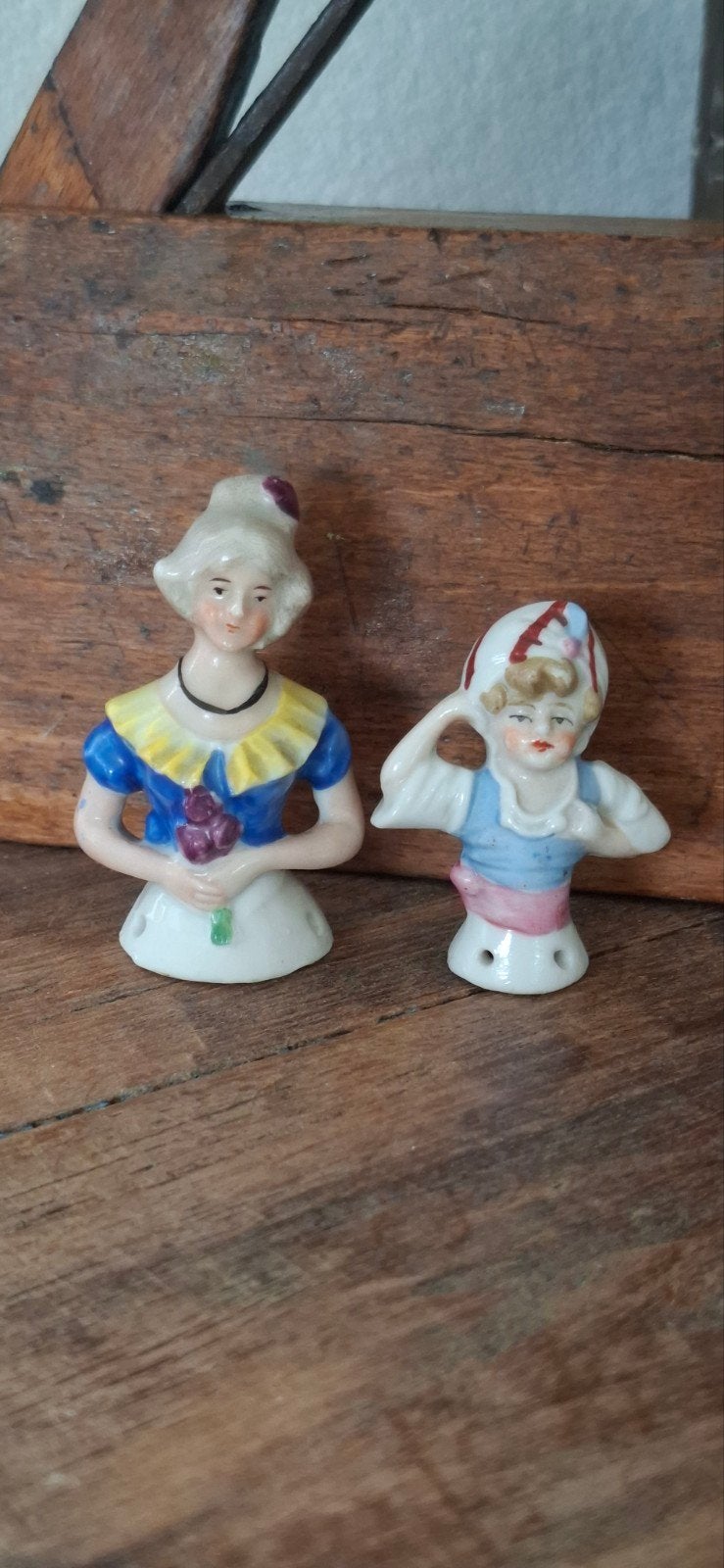 Miniatuur antieke halfdolls, Ophalen of Verzenden, Zo goed als nieuw, Mens