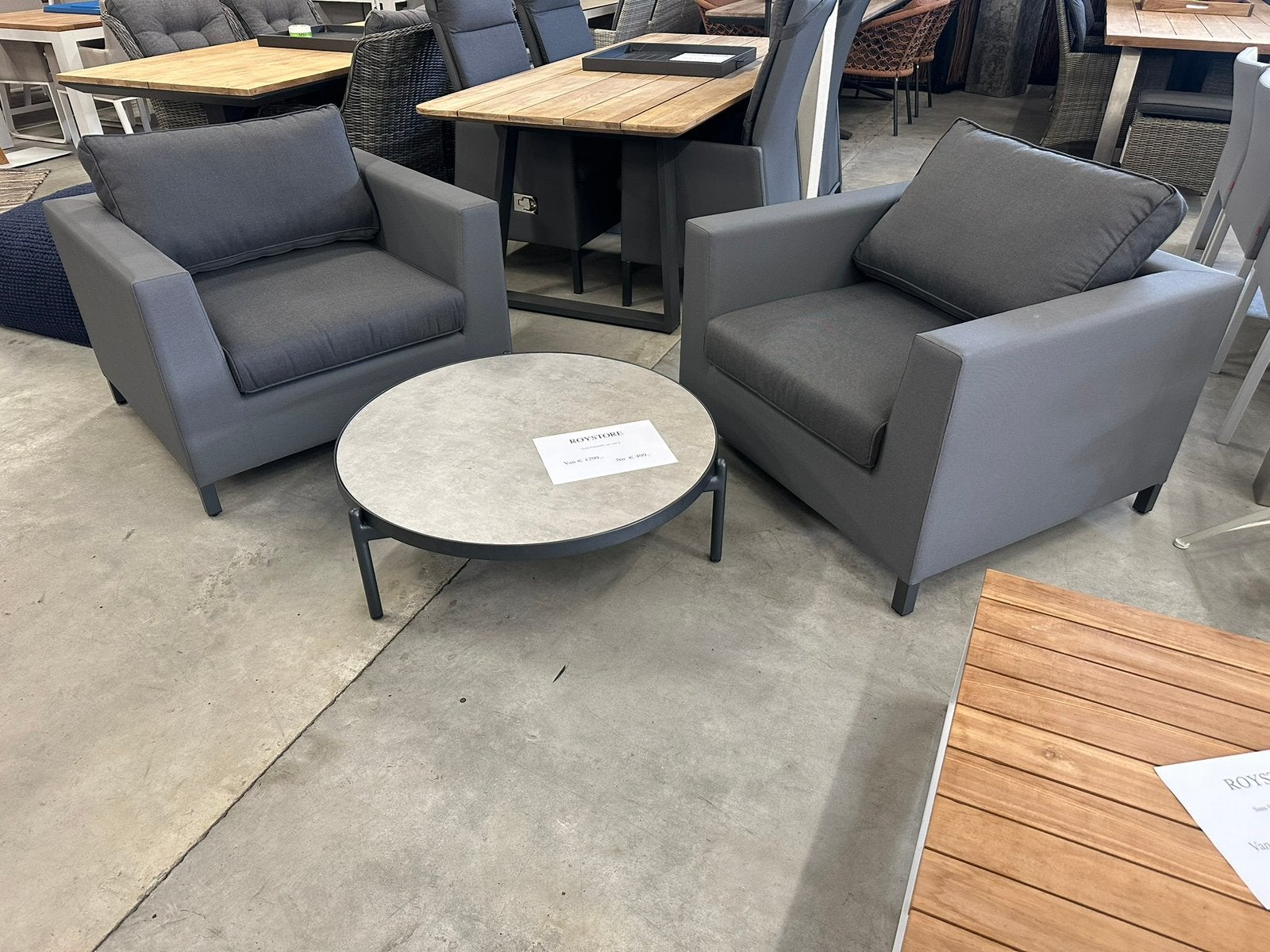 Dikke SUNS Fauteuils set van 2, Ophalen, Textileen, Nieuw, Suns