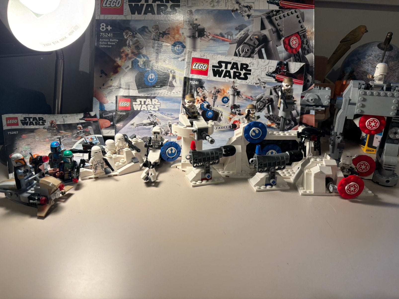 Lego star wars 75320,75267 en 75241, Star Wars, Lego, Zo goed als nieuw, Complete set