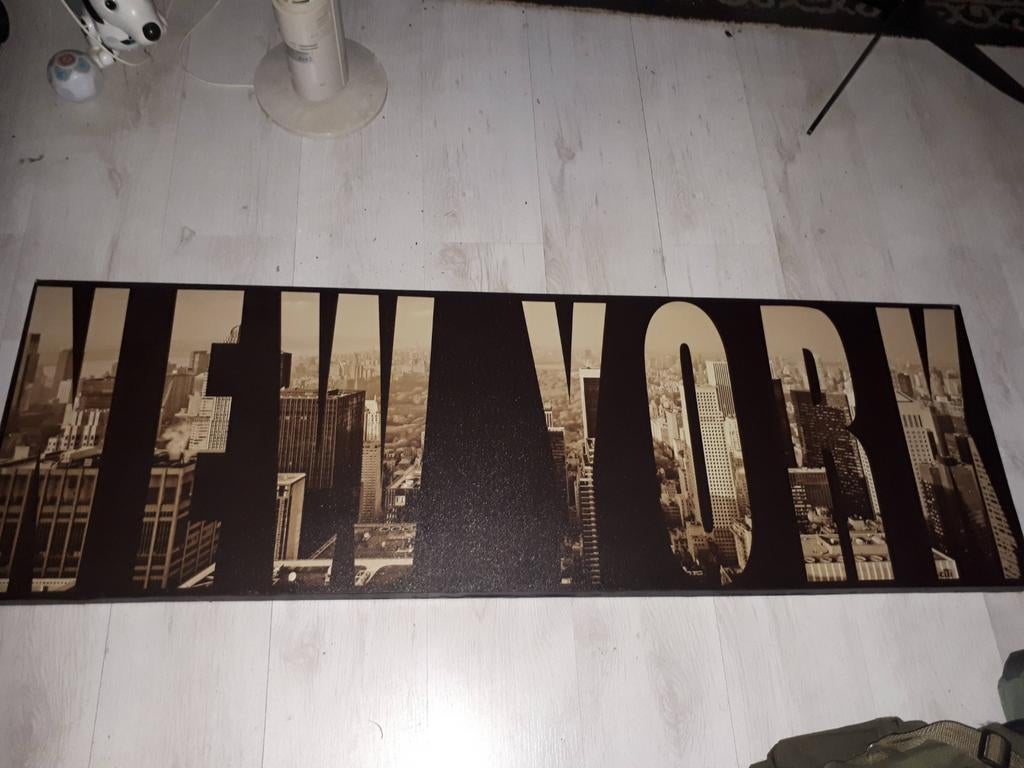 2 x schilderij New York Didam, Ophalen of Verzenden, Nieuw, Minder dan 2 meter