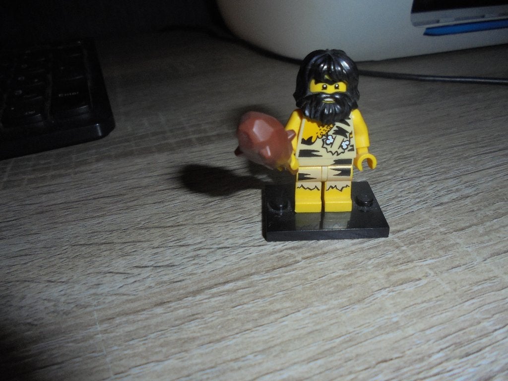 lego Caveman, Series 1 Minifig, Ophalen of Verzenden, Zo goed als nieuw, Lego