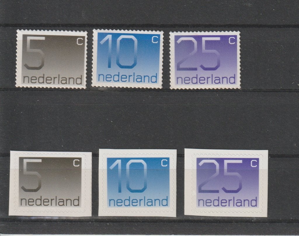 Nederland 2001, NVPH 1108b t/m 1110b, Postfris., Postzegels en Munten, Ophalen of Verzenden, Na 1940, Postfris