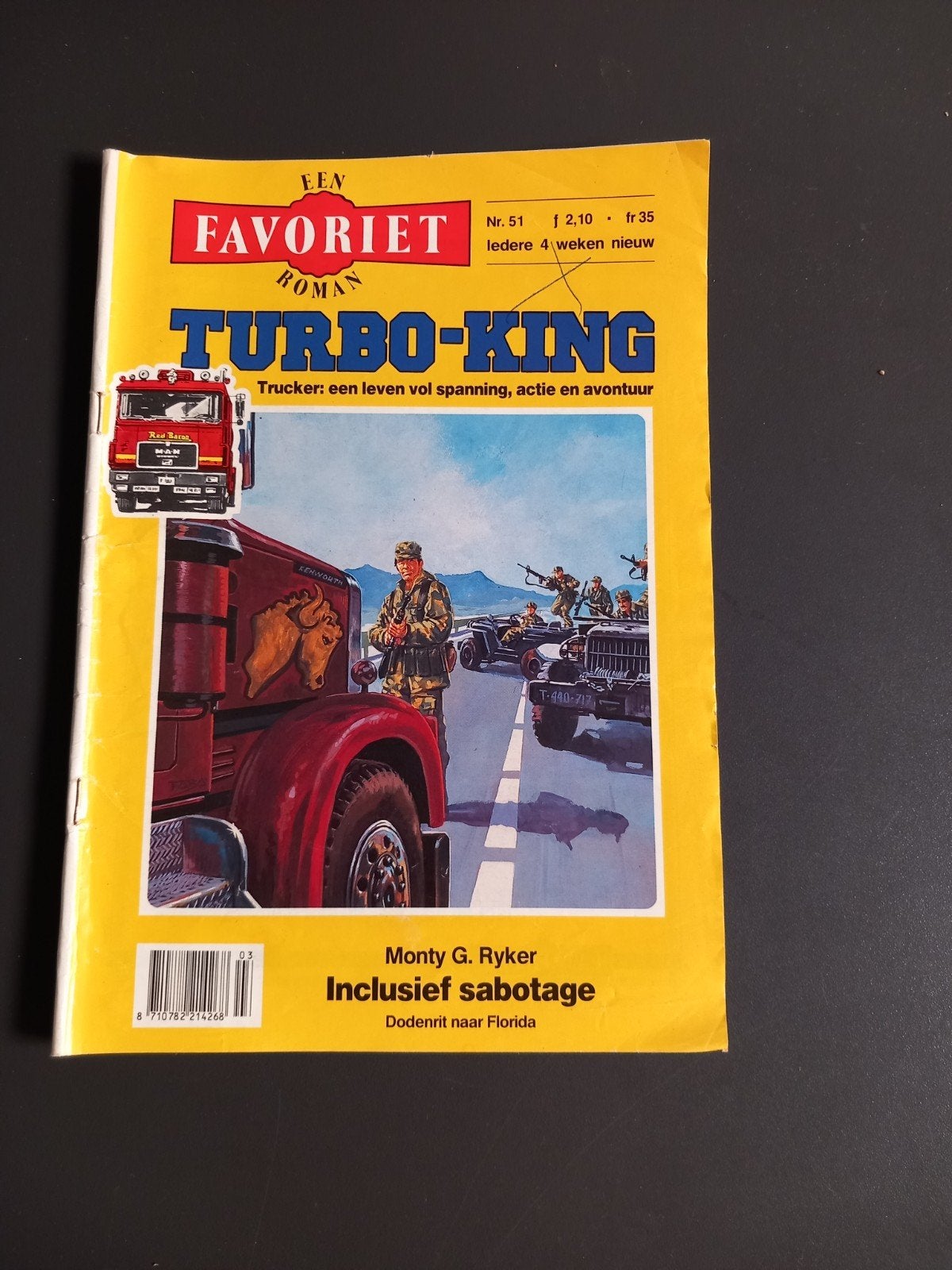 Favoriet Roman Turbo-King Nr. 51 - Inclusief Sabotage, Boeken, Ophalen of Verzenden, Gelezen