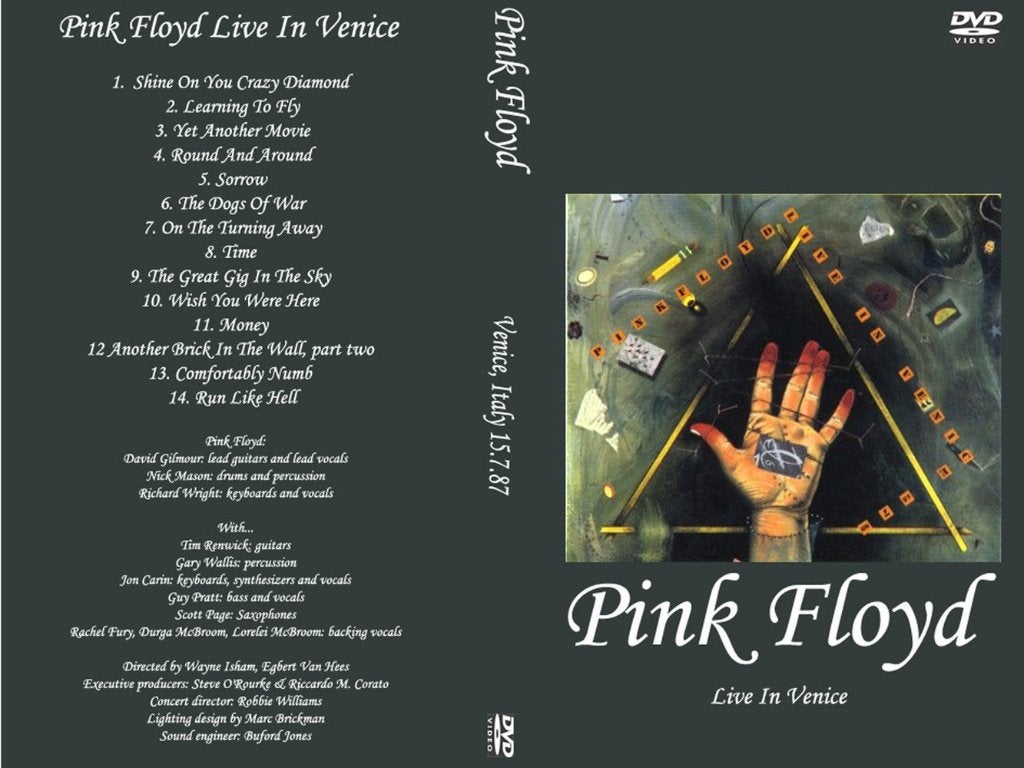Pink Floyd live in Venice, Italy 1989, Alle leeftijden, Ophalen of Verzenden, Nieuw in verpakking, Concert