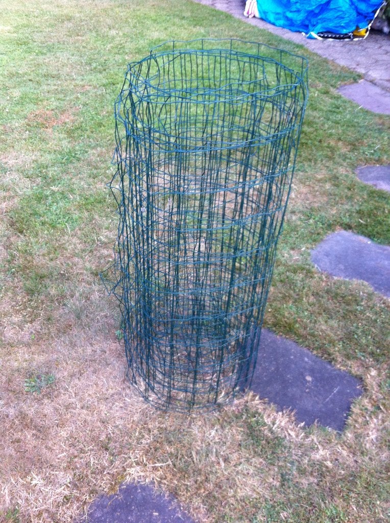 ijzeren groen roestvrij gaas L 5,5 meter H1,5 meter, Tuin en Terras, Gaas en Draad, Ophalen of Verzenden, Zo goed als nieuw, Minder dan 10 meter