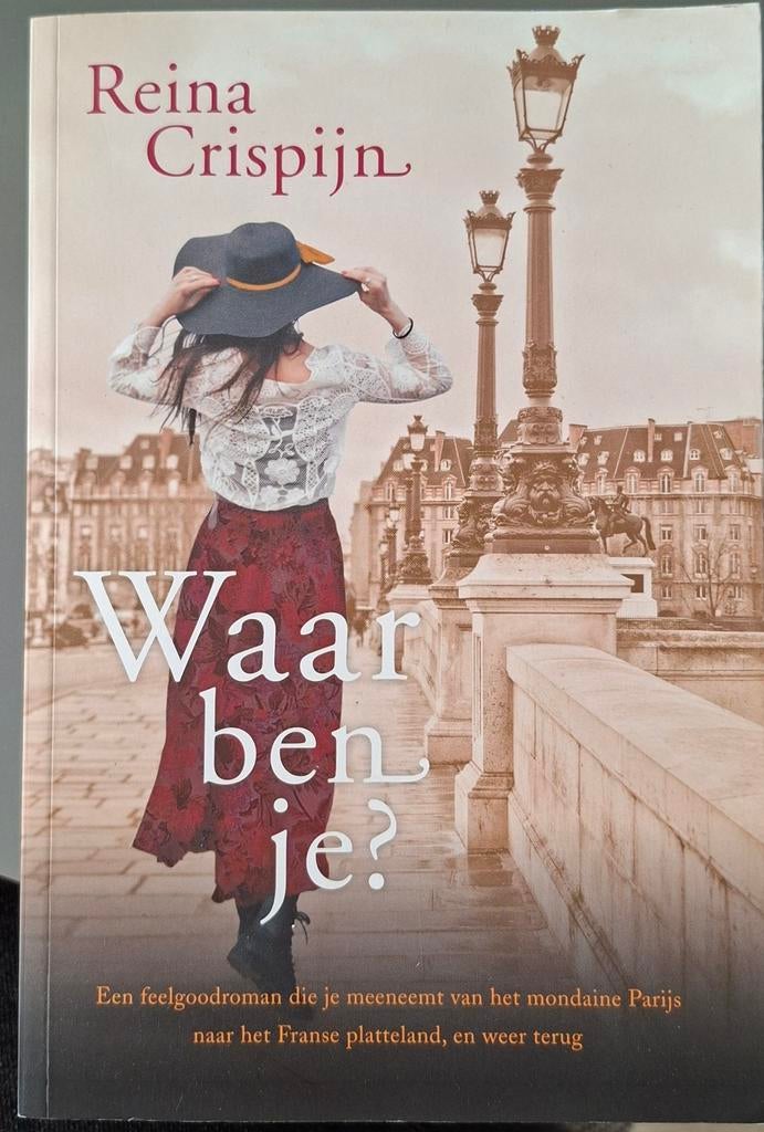 Reina Crispijn - Waar ben je?, Boeken, Romans, Zo goed als nieuw, Ophalen of Verzenden