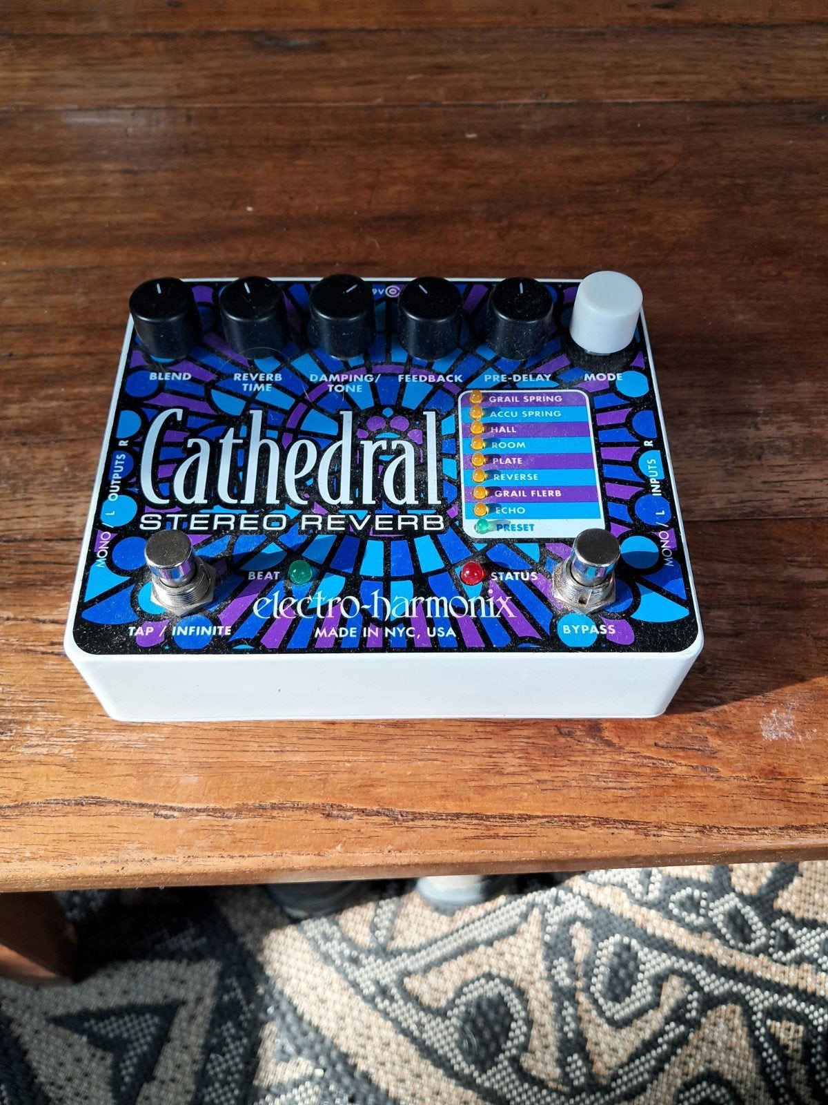 Electro harmonix Cathedral stereo reverb., Ophalen, Zo goed als nieuw, Reverb