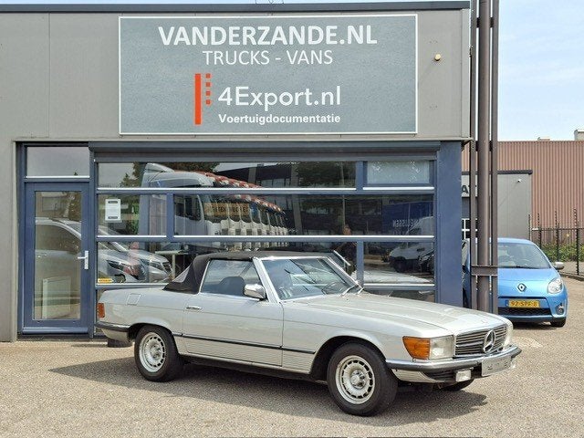 MERCEDES SL280 AUTOMAAT, Auto's, Mercedes-Benz, Automaat, Achterwielaandrijving, Cabriolet, Leder