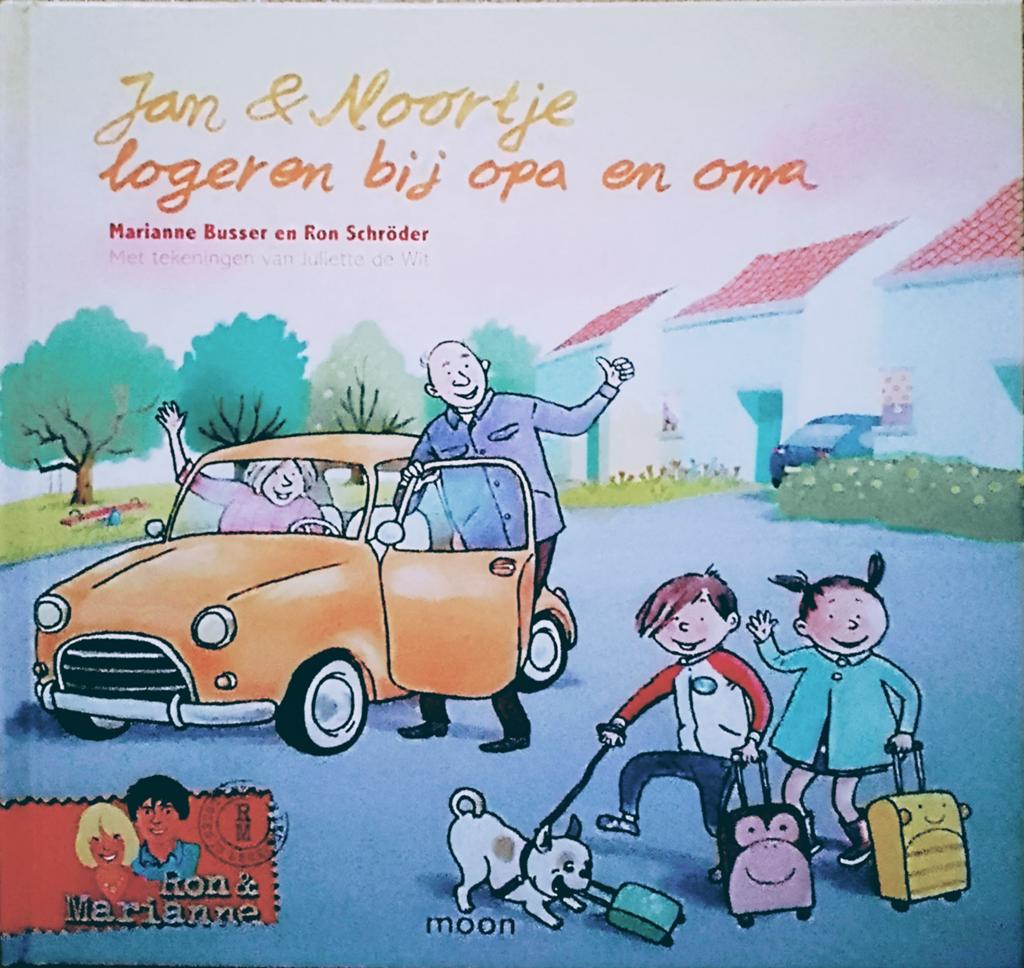 Jan & Noortje Logeren Bij Opa En Oma, Gelezen, 3 tot 4 jaar, Ophalen of Verzenden, Marianne Busser En Ron Schröder.