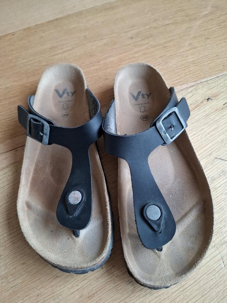 Vty slippers maat 39, Kleding | Dames, Schoenen, Slippers, Vty, Zwart, Ophalen of Verzenden