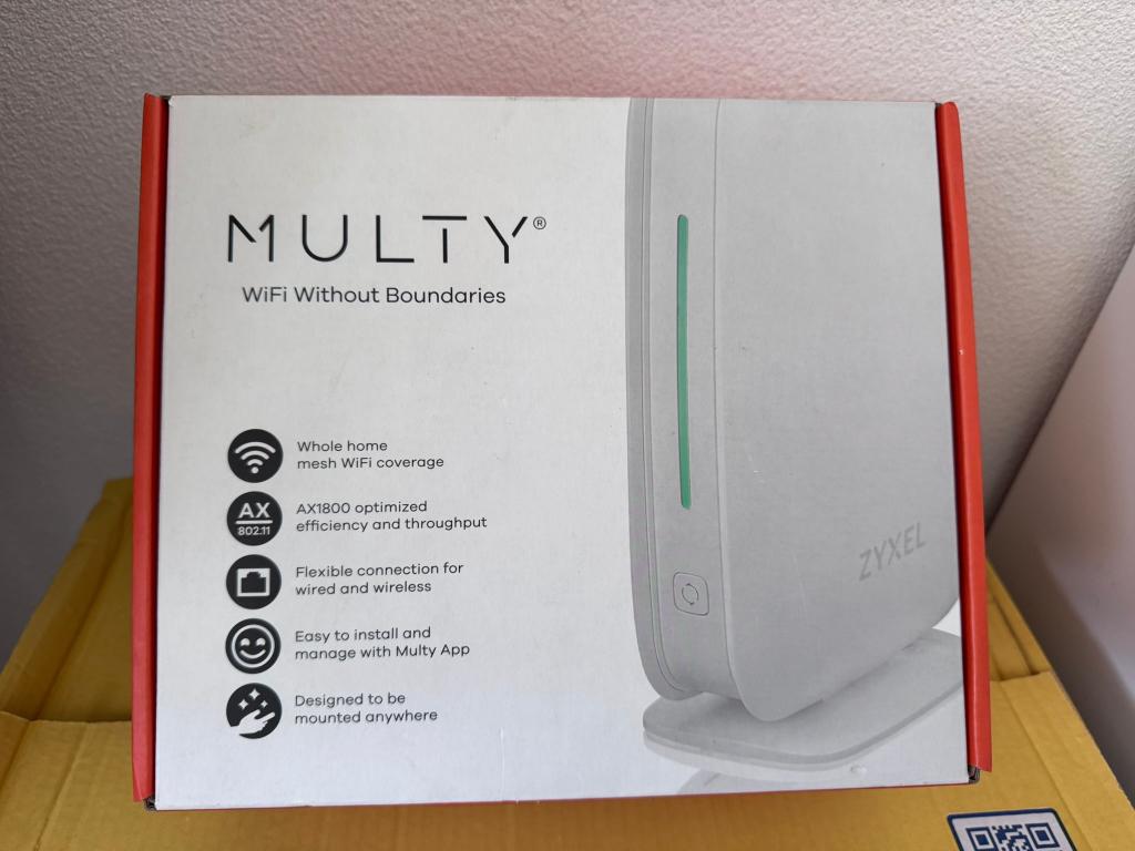 Zyxel Multy WSM20 WLAN mesh-systeem 3 stuks, Computers en Software, Accesspoints, Ophalen of Verzenden, Zo goed als nieuw, ZyXel