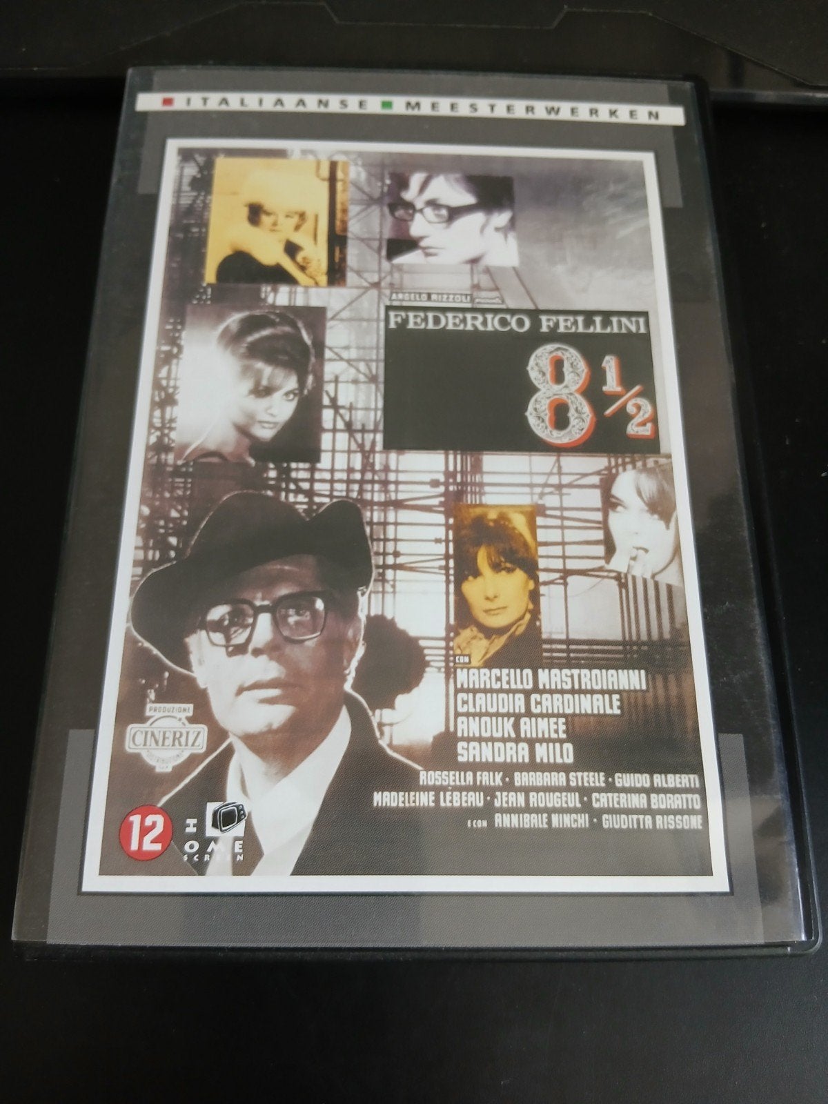 Federico Fellini - 8 1/2 (DVD) - Italiaanse Meesterwerken, Vanaf 12 jaar, Ophalen of Verzenden, Gebruikt