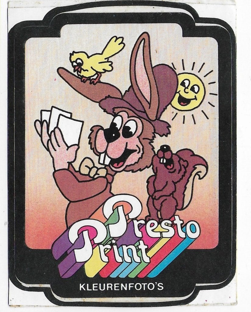 So26 sticker presto print kleurenfoto 's, Ophalen of Verzenden, Zo goed als nieuw, Bedrijf of Vereniging