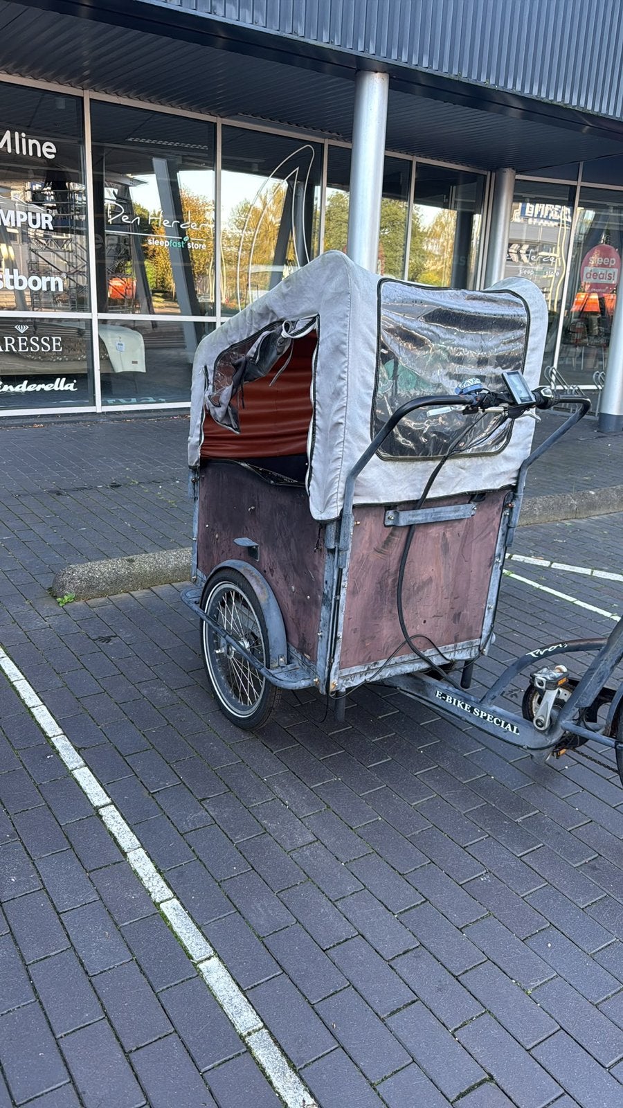 Troy Bakfiets Opknapper - Accu Probleem, Fietsen en Brommers, Overige merken, Gebruikt, Goederen, Elektrisch