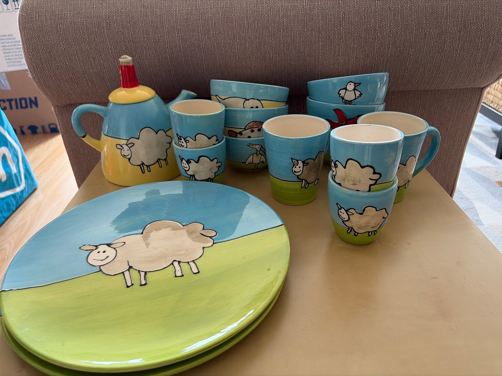 Leuk servies van Texxxel, Ophalen, Gebruikt, Overige merken, Keramiek