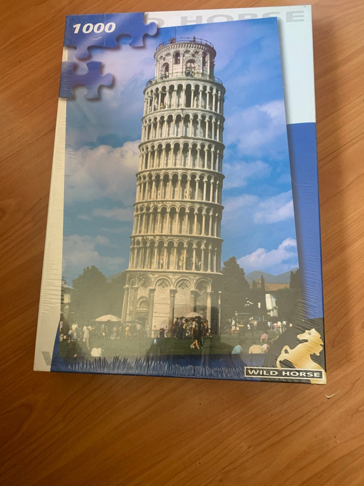 Legpuzzel Toren van Pisa 1000 stukjes - Wild Horse, Ophalen of Verzenden, 500 t/m 1500 stukjes, Nieuw, Legpuzzel