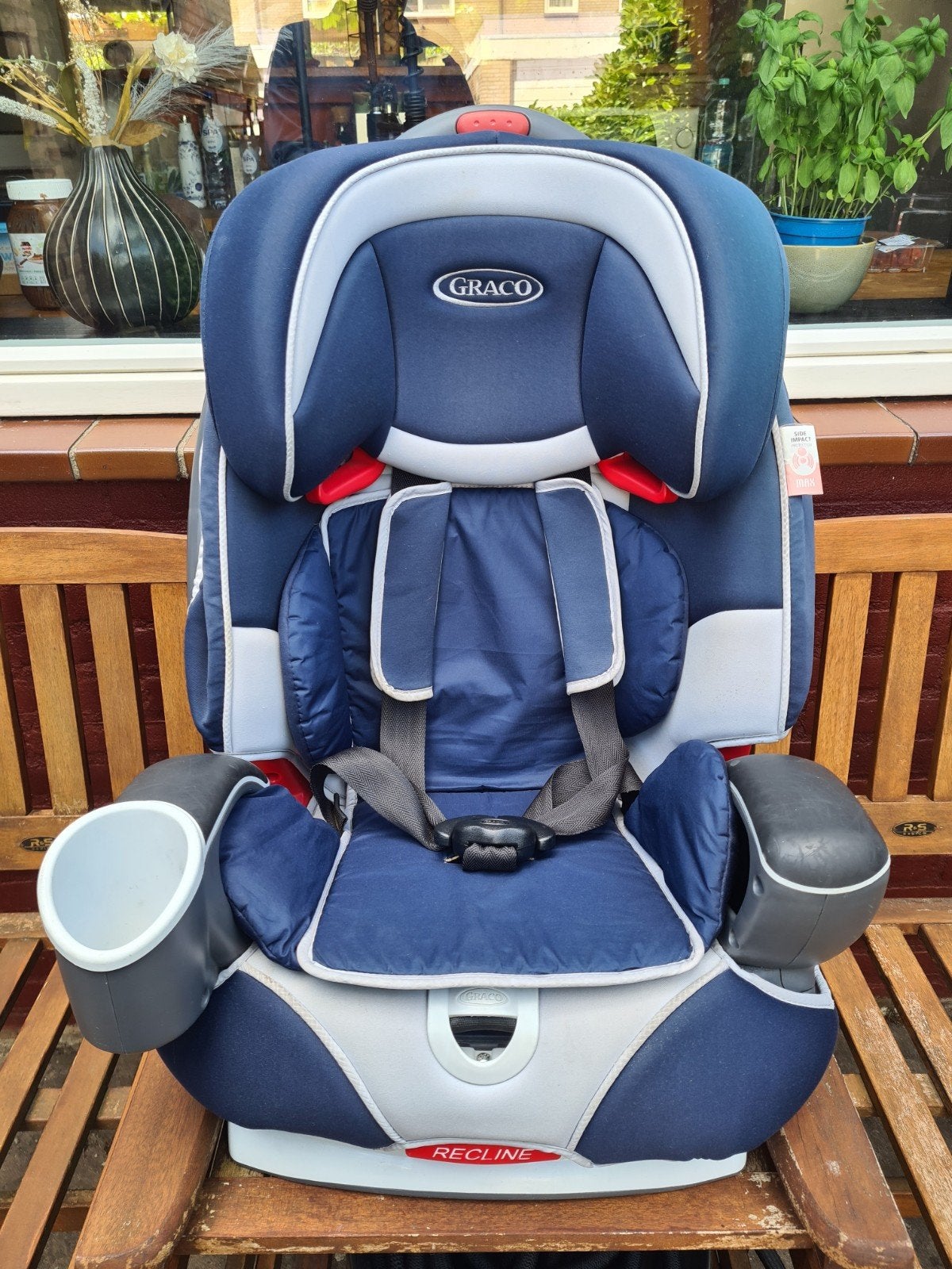 Graco autostoel 15-36 kg met zijbescherming, Kinderen en Baby's, Autostoeltjes, Ophalen, Gebruikt, 15 t/m 36 kg, Verstelbare rugleuning