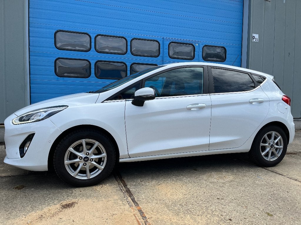 Ford Fiësta 1.0 5D 2017 Wit, Auto's, Ford, Particulier, Fiësta, ABS, Achteruitrijcamera, Adaptieve lichten, Adaptive Cruise Control