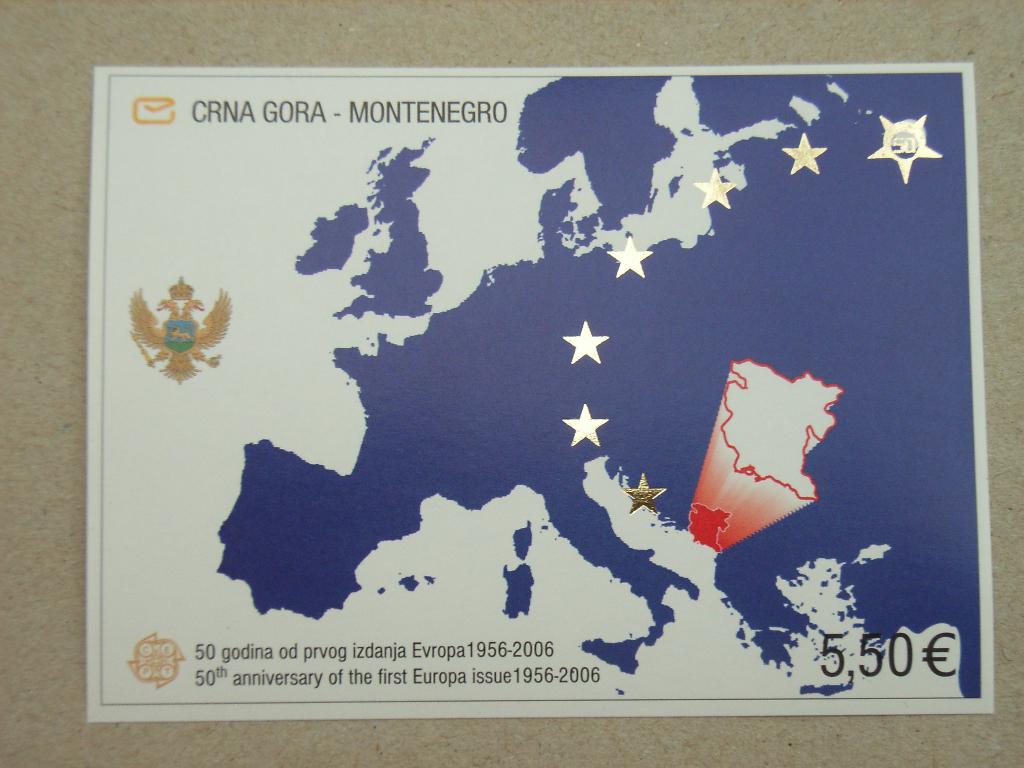 BL   Montenegro blok B3 Pf, Ophalen of Verzenden, Overige landen, Postfris