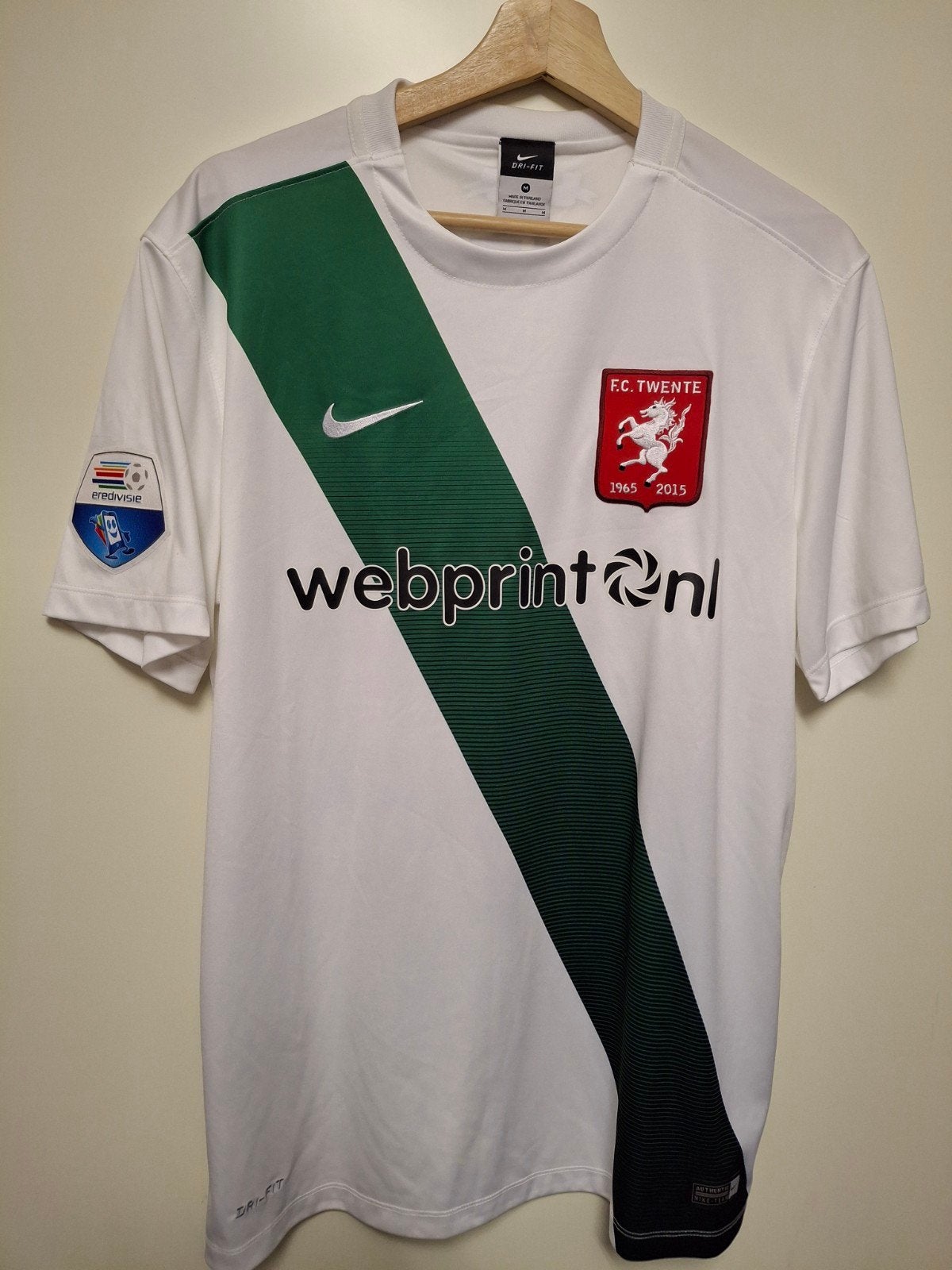 Fc Twente Match Worn Uitshirt 2015-2016 Jari Oosterwijk, Verzamelen, Sportartikelen en Voetbal, Ophalen of Verzenden, Zo goed als nieuw