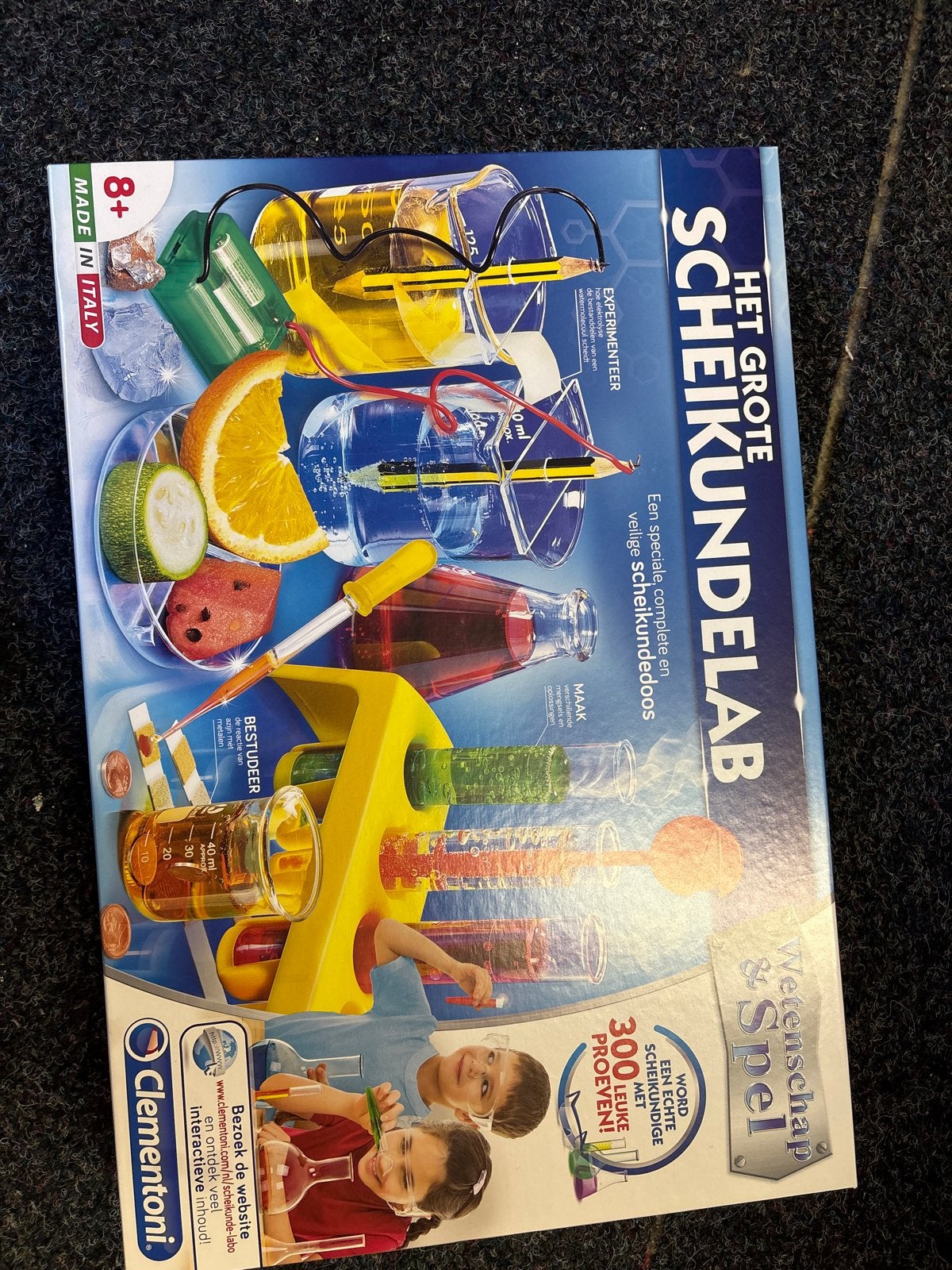 Clementoni Het Grote Scheikundelab - Wetenschap & Spel, Ophalen, Nieuw, Ontdekken