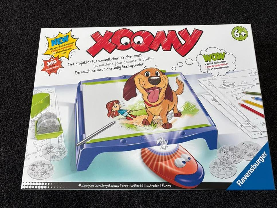 Xoomy van Ravensburger - Projector om te leren tekenen, Ophalen of Verzenden, Zo goed als nieuw, Knutselen, Met licht