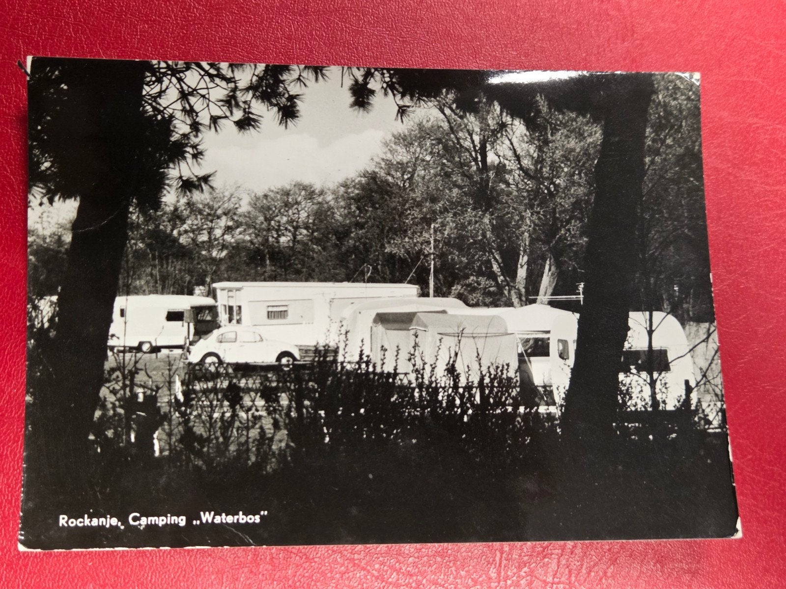 Rockanje bij Hellevoetsluis Camping Waterbos met kever, Ophalen of Verzenden, 1960 tot 1980