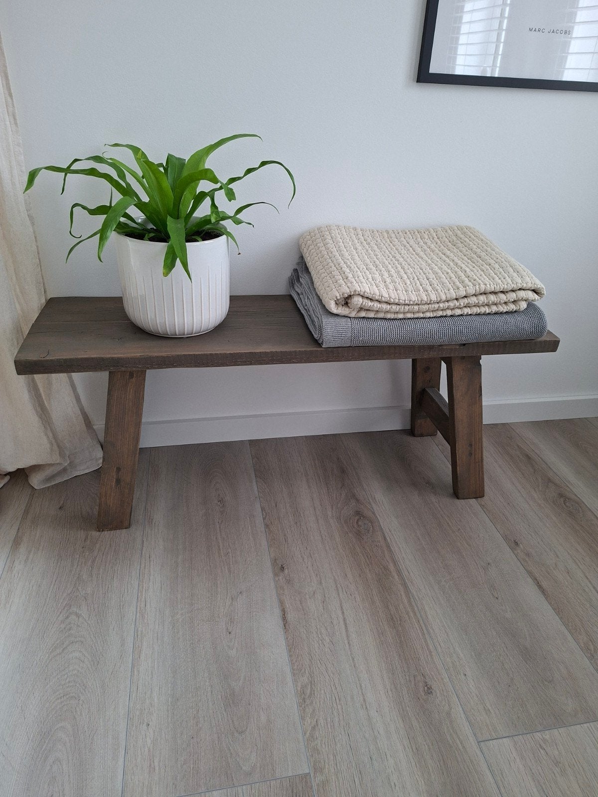 Mooi bankje van Huisje Sfeer., Ophalen, Overige maten, Rechte bank, Minder dan 150 cm