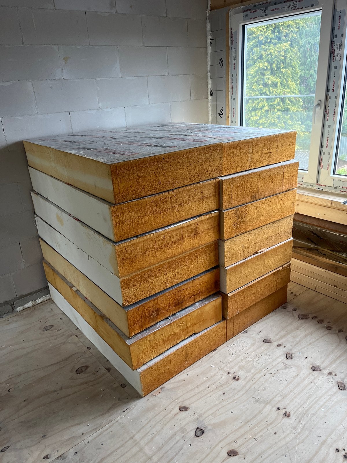 PIR isolatie 160mm - 14 stuks 13m2, Doe-het-zelf en Verbouw, Ophalen, 10 tot 15 m², Nieuw, Hardschuim (Pir)