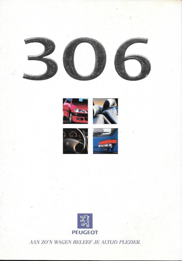 PEUGEOT 306,  3 folders, Ophalen of Verzenden, Zo goed als nieuw, Peugeot