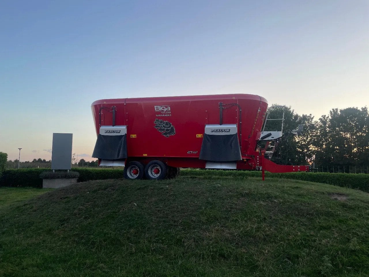 Peecon Biga Topliner mammoet 30m3 (bj 2025), Overige, Voertechniek